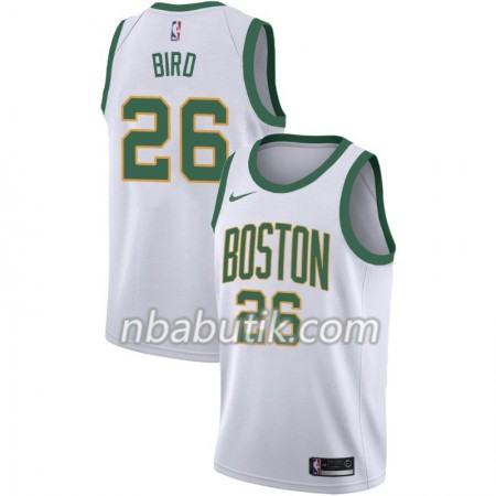 NBA Mænd Trøje Boston Celtics Jabari Bird 26 2018-19 Nike City Edition Hvid Swingman NBA Mænd Trøje Boston Celtics Jabari Bird 26 2018-19 Nike City Edition Hvid Swingman